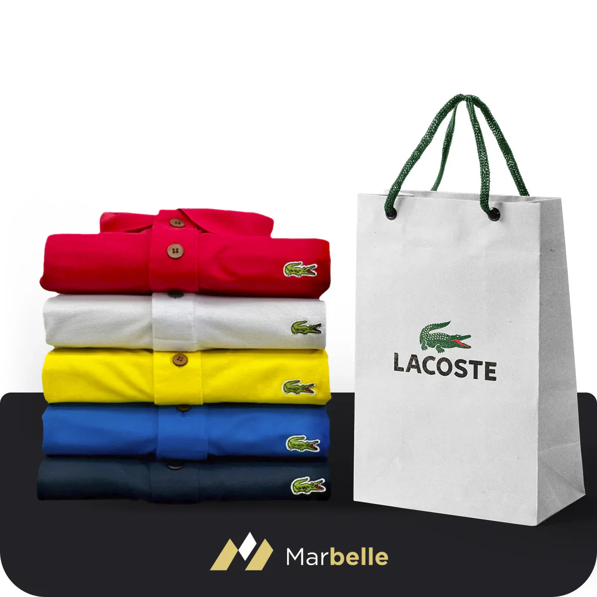 [3 KAUFEN, 5 ERHALTEN] Kit 5 LCT Essential Poloshirts – 50 % RABATT - CA
