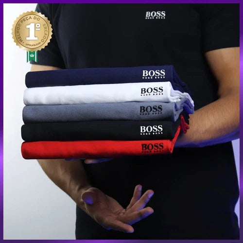 Kit 5 H. Boss T-Shirts – Zahle 3 und erhalte 5 – LETZTE EINHEITEN LB