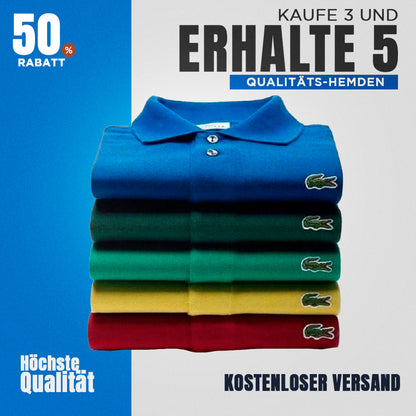 [3 KAUFEN, 5 ERHALTEN] Kit 5 LCT Essential Poloshirts – 50 % RABATT - CA