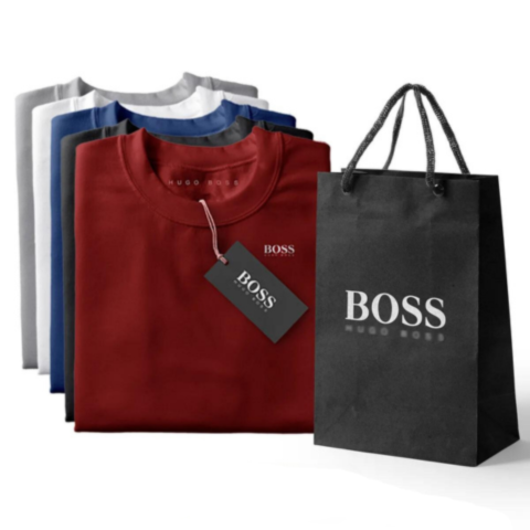 Kit 5 H. Boss T-Shirts – Zahle 3 und erhalte 5 – LETZTE EINHEITEN LB